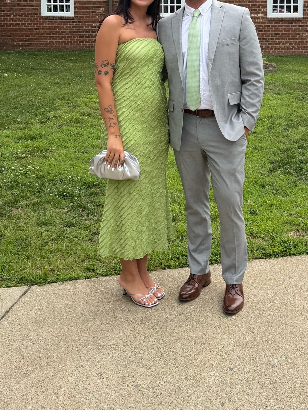 Lulus formal green dress - Picture 2 of 3